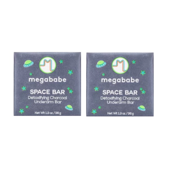 Ulta Beauty Bath & Body 525 Megababe Space Bar Detoxifying Charcoal Underarm Bar Sample
